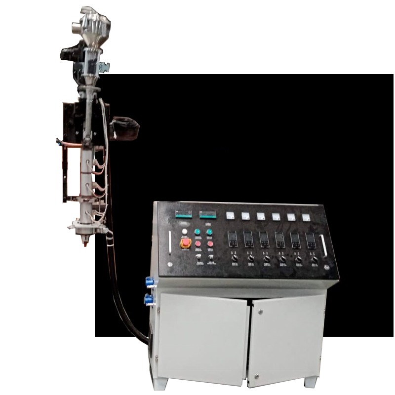 3D Printing Robot Arm - Upright SJ-25 Real-time Extruder/extrude With Robot