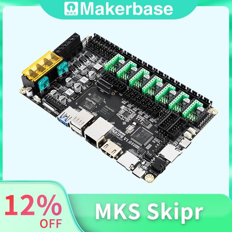 Raspberry Pi 3D Print - Makerbase MKS SKIPR 3D Printer Board