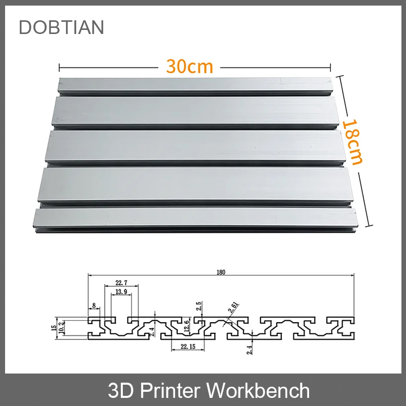 3D Printing Guide - 1PC 15180 Aluminum Profile Extrusion CNC
