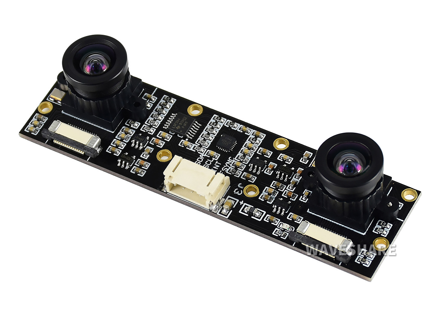Raspberry Pi 3D Print - IMX219-83 Stereo Camera,Binocular Camera Module, Dual