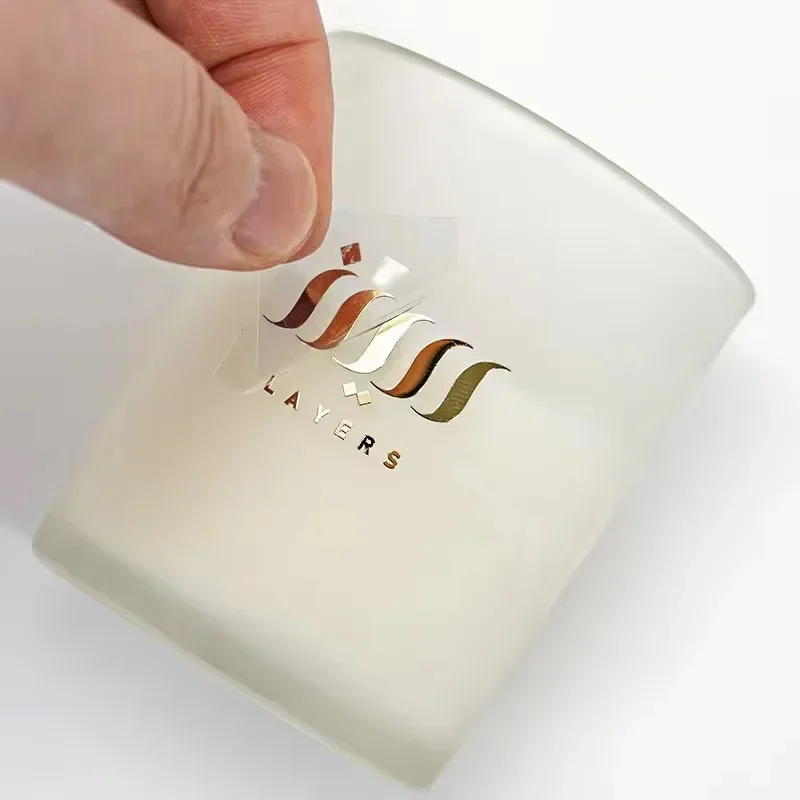3D Printing Logo - 100PCS Custom Transfer 3D Sticker UV