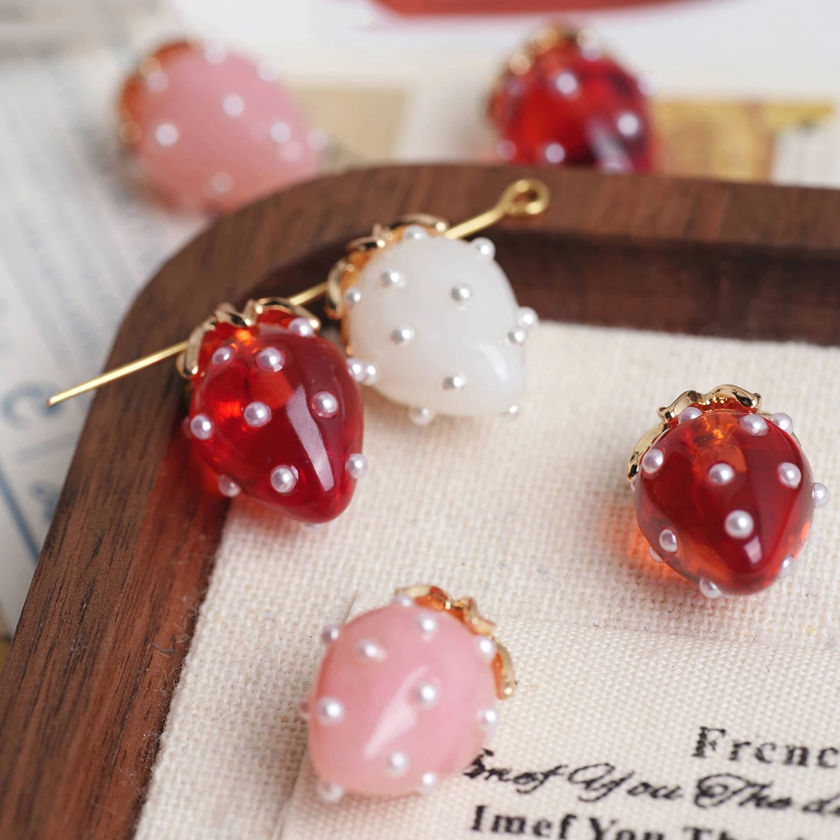3D Printing Material - 2Pcs Color Print 3D Cartoon Strawberry