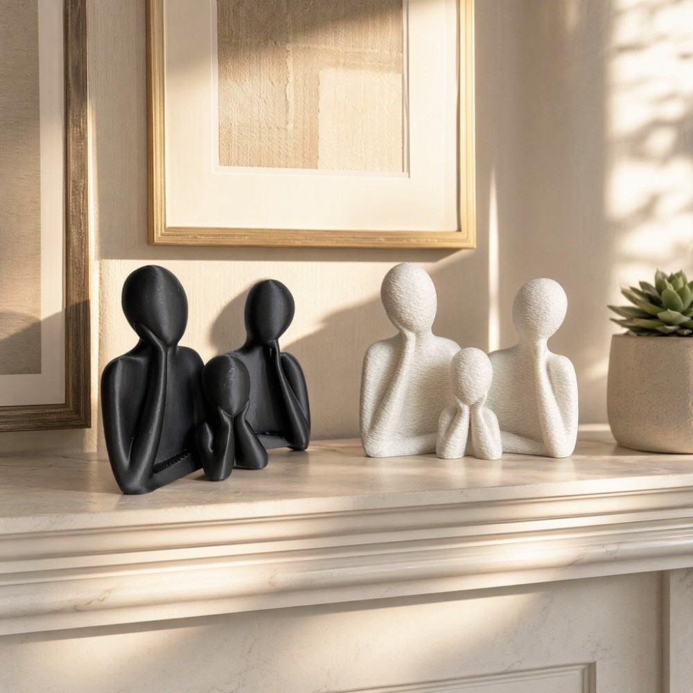 Couple Embracing Sculpture Abs - 3D Printing App ulasan dan harga