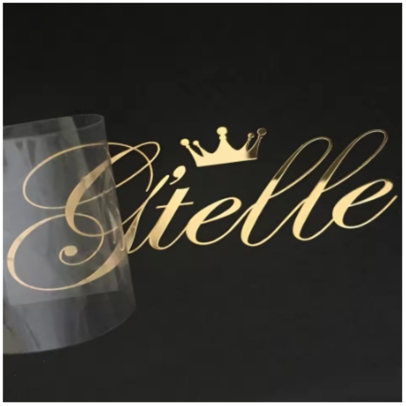 Custom 3D Gold Transfer Sticke - 3D Printing Logo ulasan dan harga