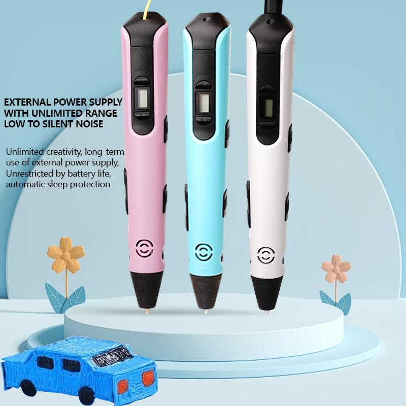 3D Printing Pen Kids with LCD  - 3D Printing Filament ulasan dan harga