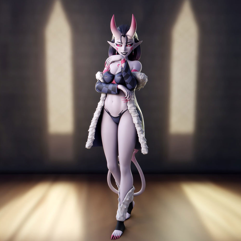1/24 Sexy Girl Resin Model Kit - 3D Printing App ulasan dan harga