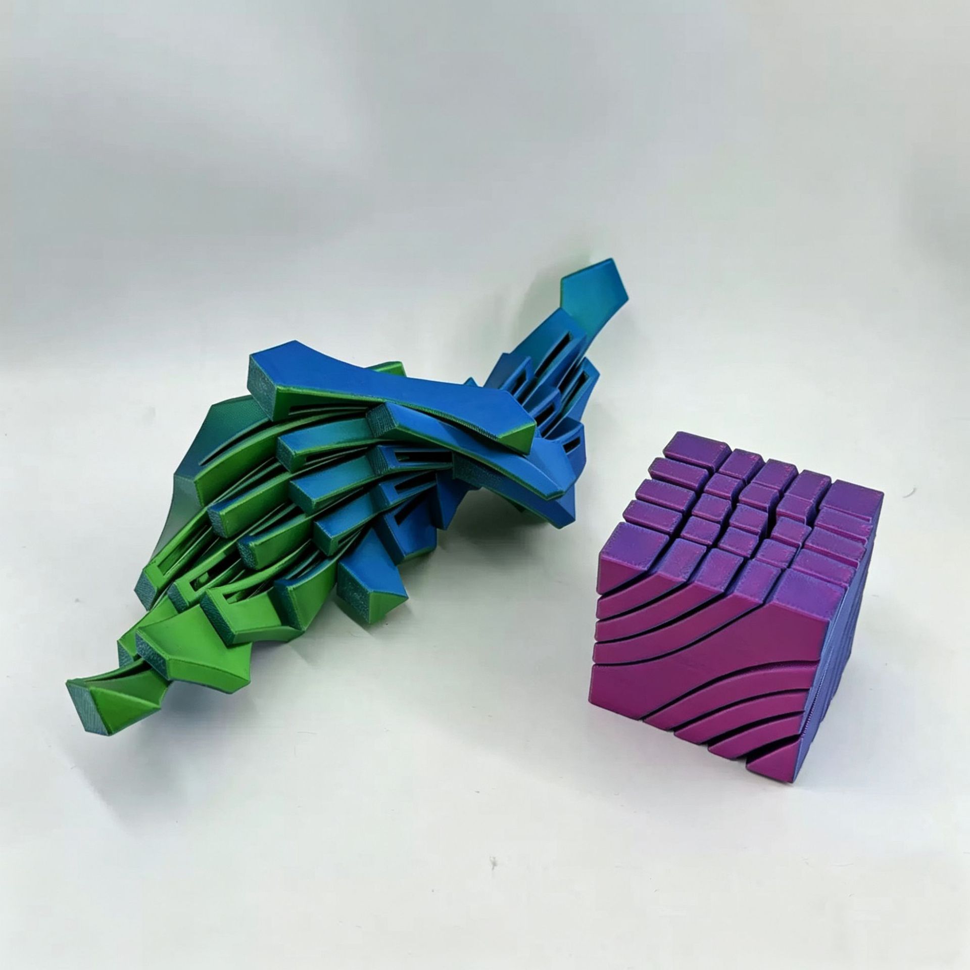 3D Printed Liquid Flow Rubik's - 3D Printing Ideas ulasan dan harga