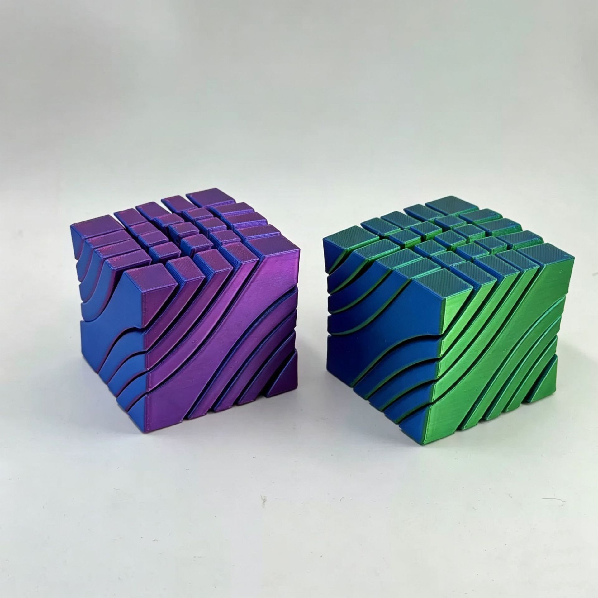 3D Printed Liquid Flow Rubik's - 3D Printing Ideas ulasan dan harga
