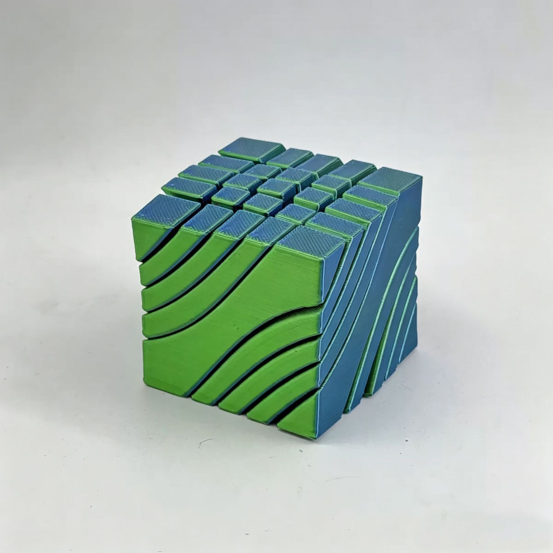 3D Printed Liquid Flow Rubik's - 3D Printing Ideas ulasan dan harga