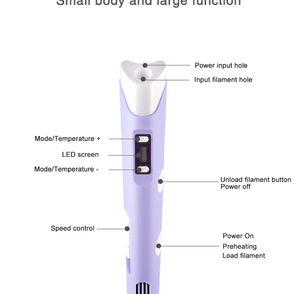 3D Printing Pen DIY Drawing Pe - 3D Printing Filament ulasan dan harga