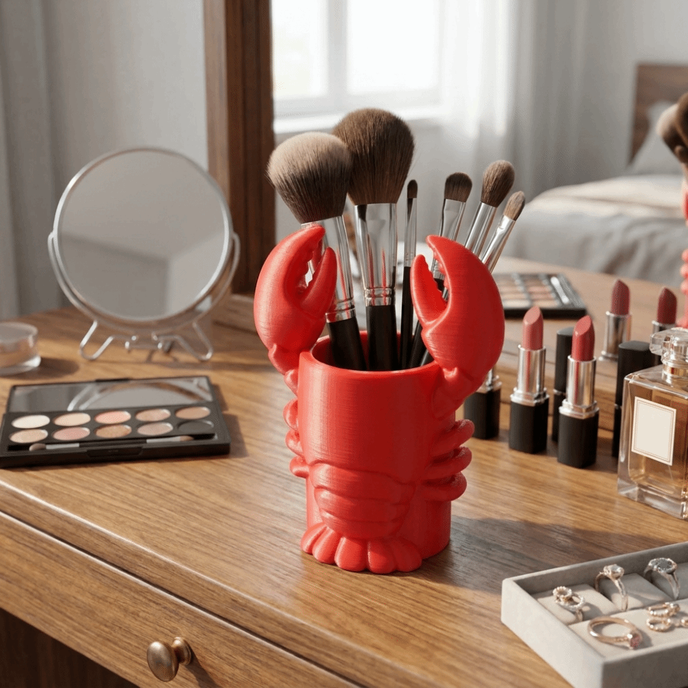 Novelty 3D Printed Lobster-sha - 3D Printing Cafe ulasan dan harga
