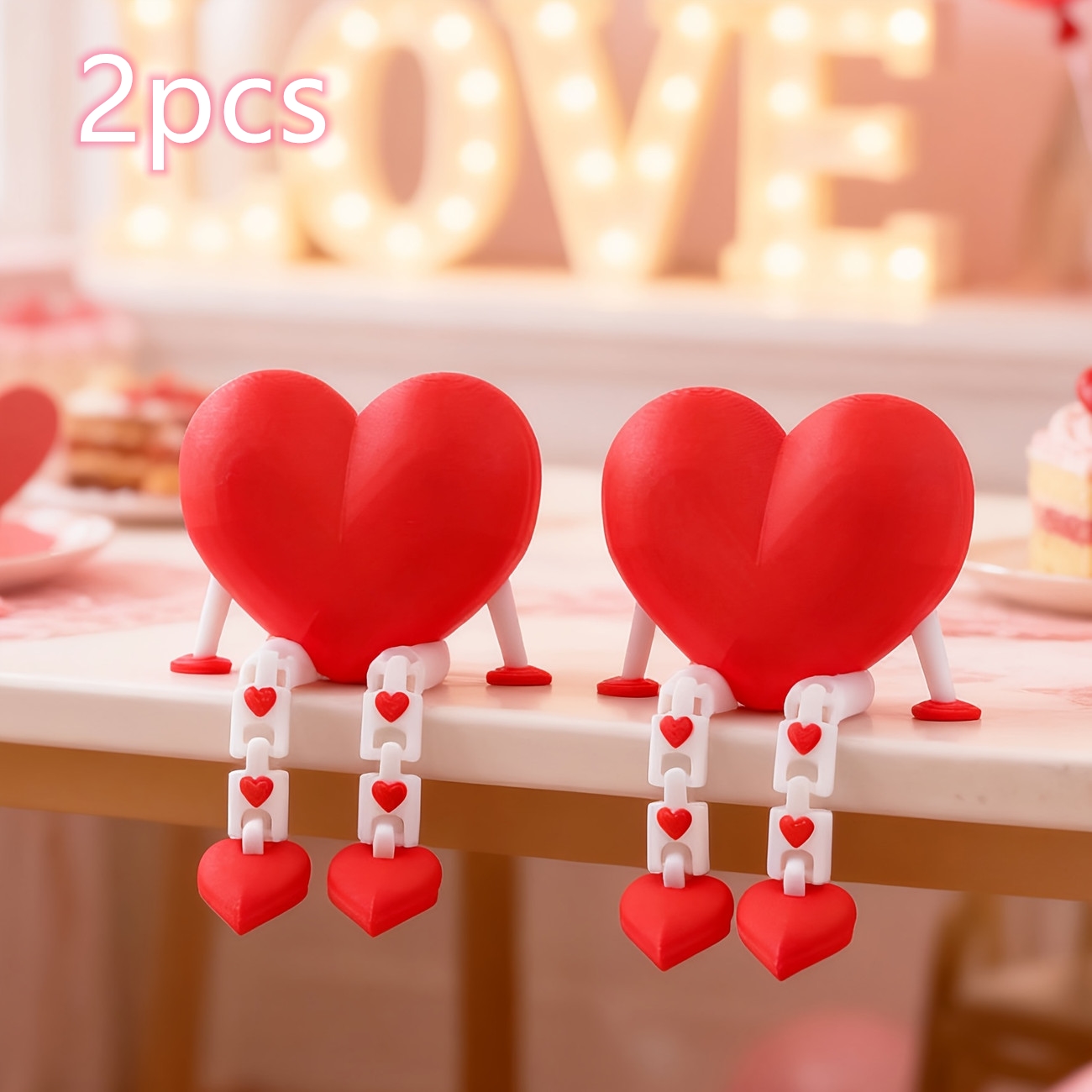2-Piece Set of Warm and Romant - 3D Printing Cafe ulasan dan harga