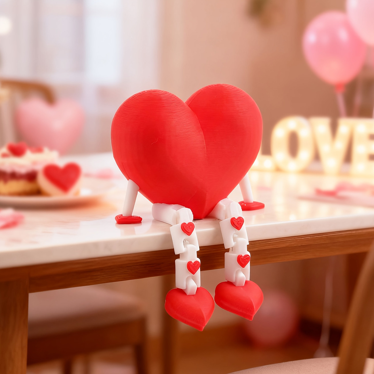 2-Piece Set of Warm and Romant - 3D Printing Cafe ulasan dan harga