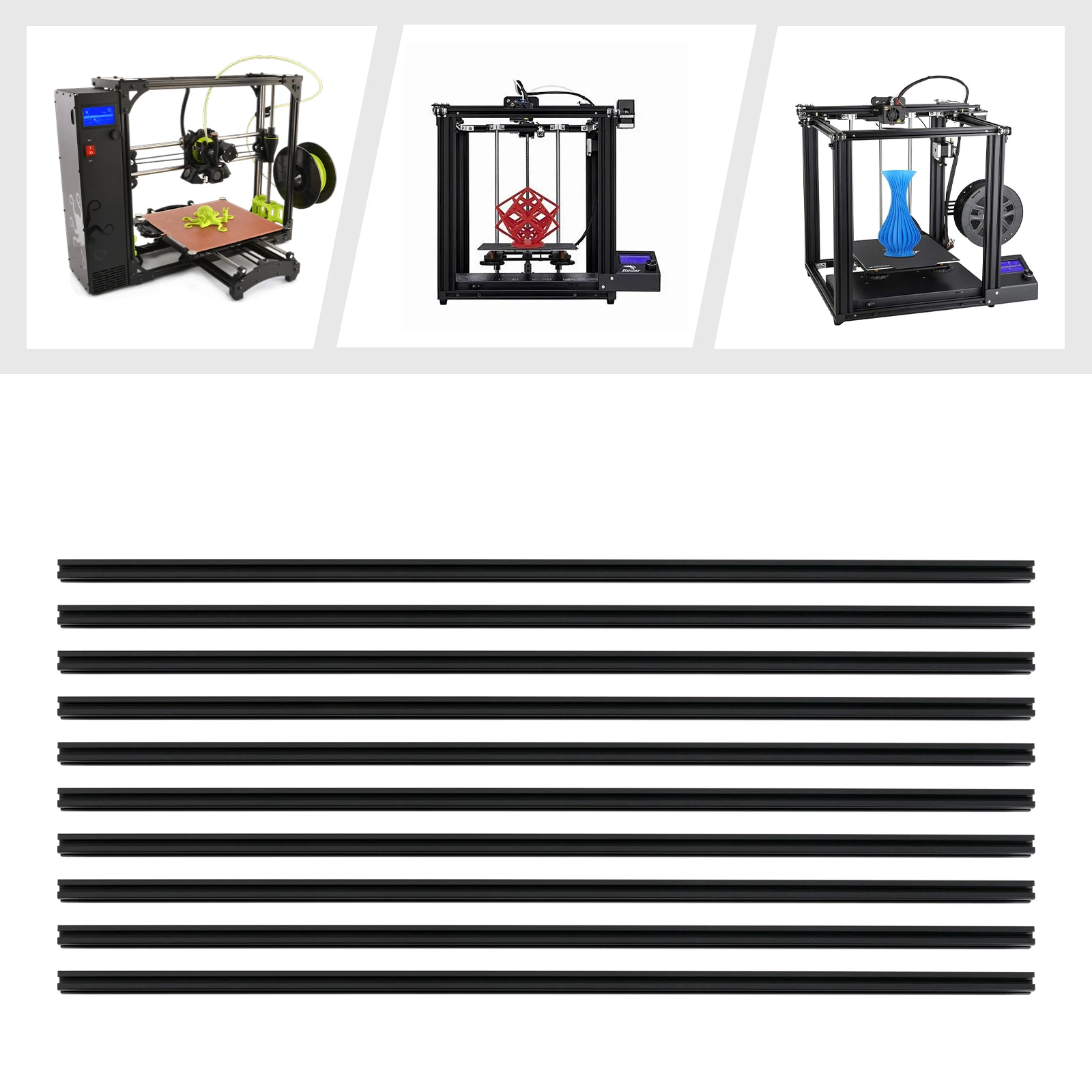 10 Packs 2020 T-Slot Aluminum  - 3D Printing Guide ulasan dan harga