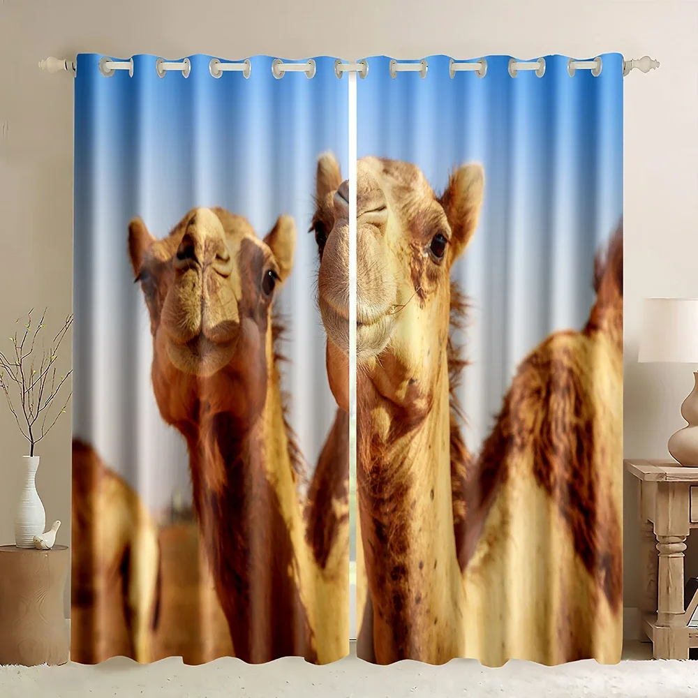 Camel Window Curtains,3D Afric - 3D Printing Cafe ulasan dan harga