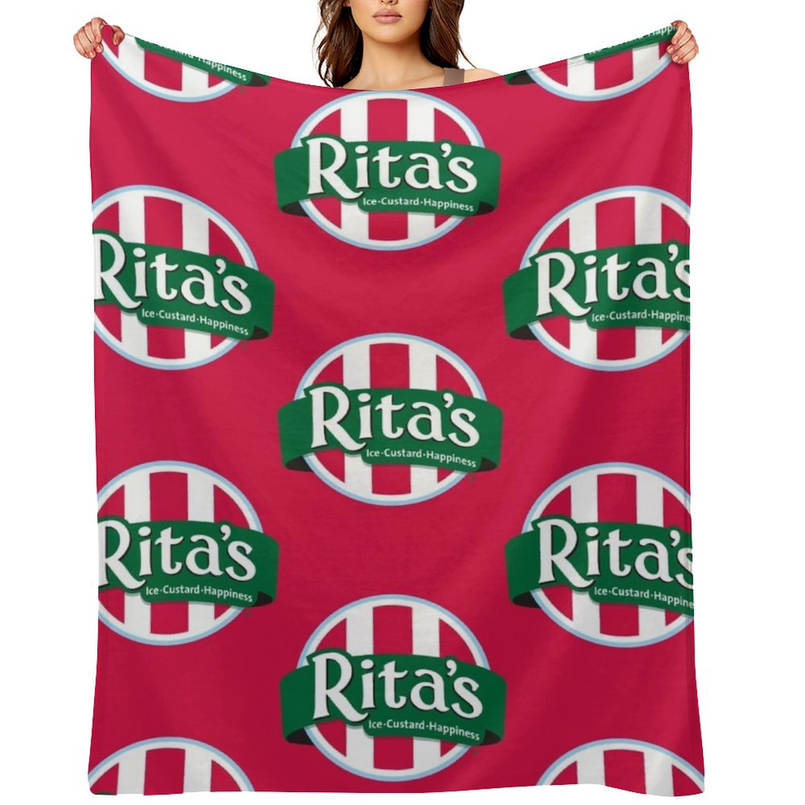 Rita's Italian Ice Cafe Throw  - 3D Printing Cafe ulasan dan harga