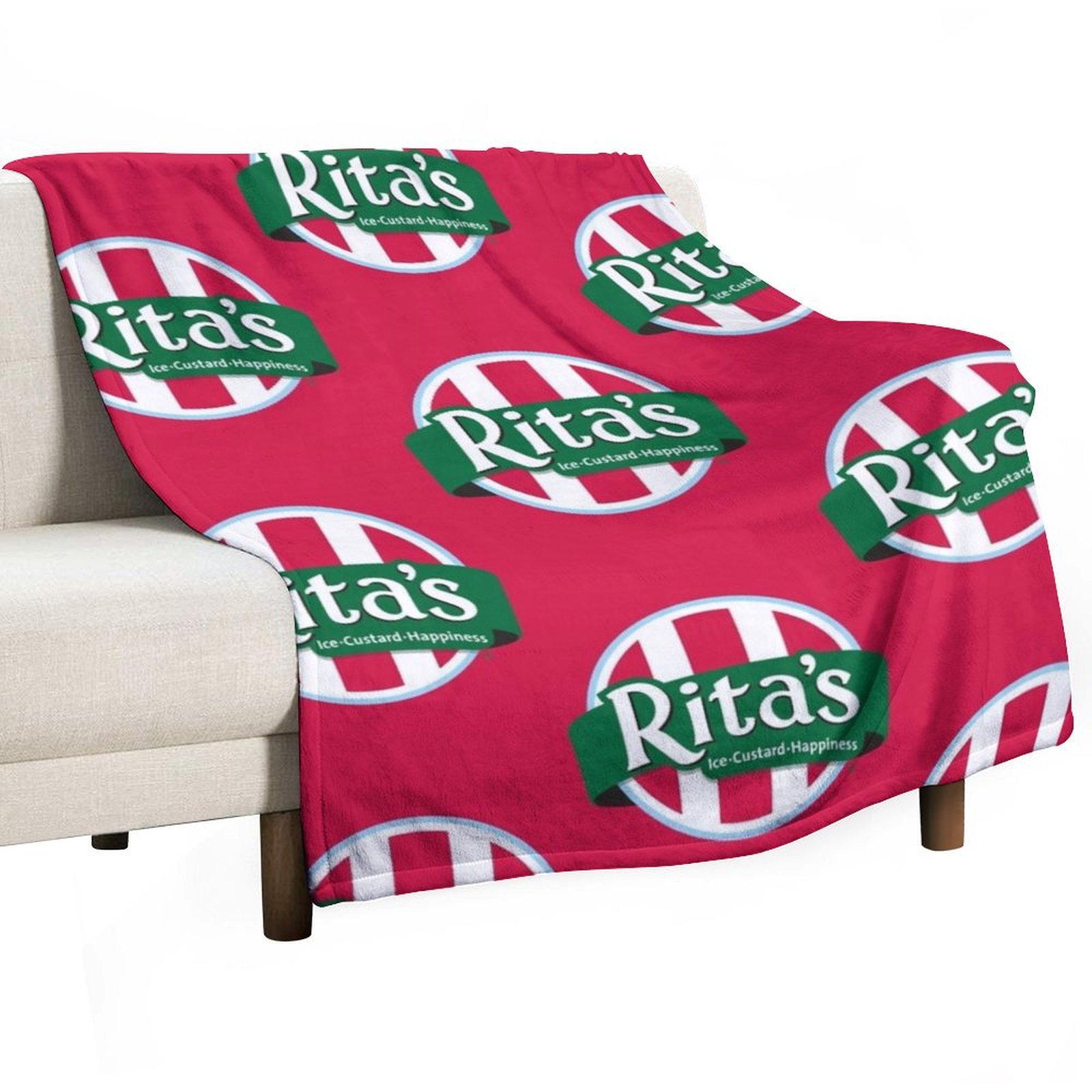 Rita's Italian Ice Cafe Throw  - 3D Printing Cafe ulasan dan harga
