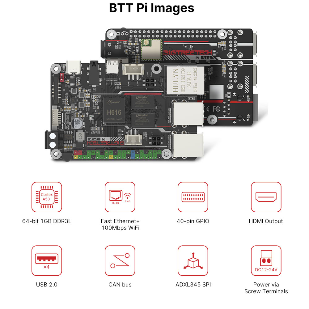 BIGTREETECH PI V1.2 Board 64 B - Raspberry Pi 3D Print ulasan dan harga