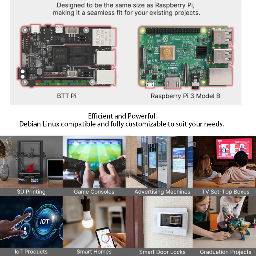 BIGTREETECH PI V1.2 Board 64 B - Raspberry Pi 3D Print ulasan dan harga