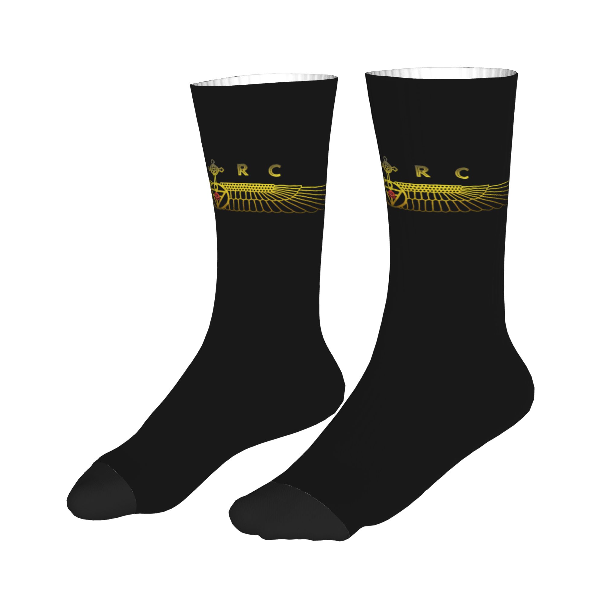 Fun Mens AMORC Logo Dress Sock - 3D Printing Logo ulasan dan harga