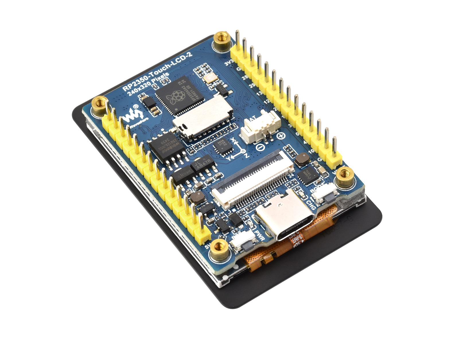 Waveshare RP2350 2inch Capacit - Raspberry Pi 3D Print ulasan dan harga