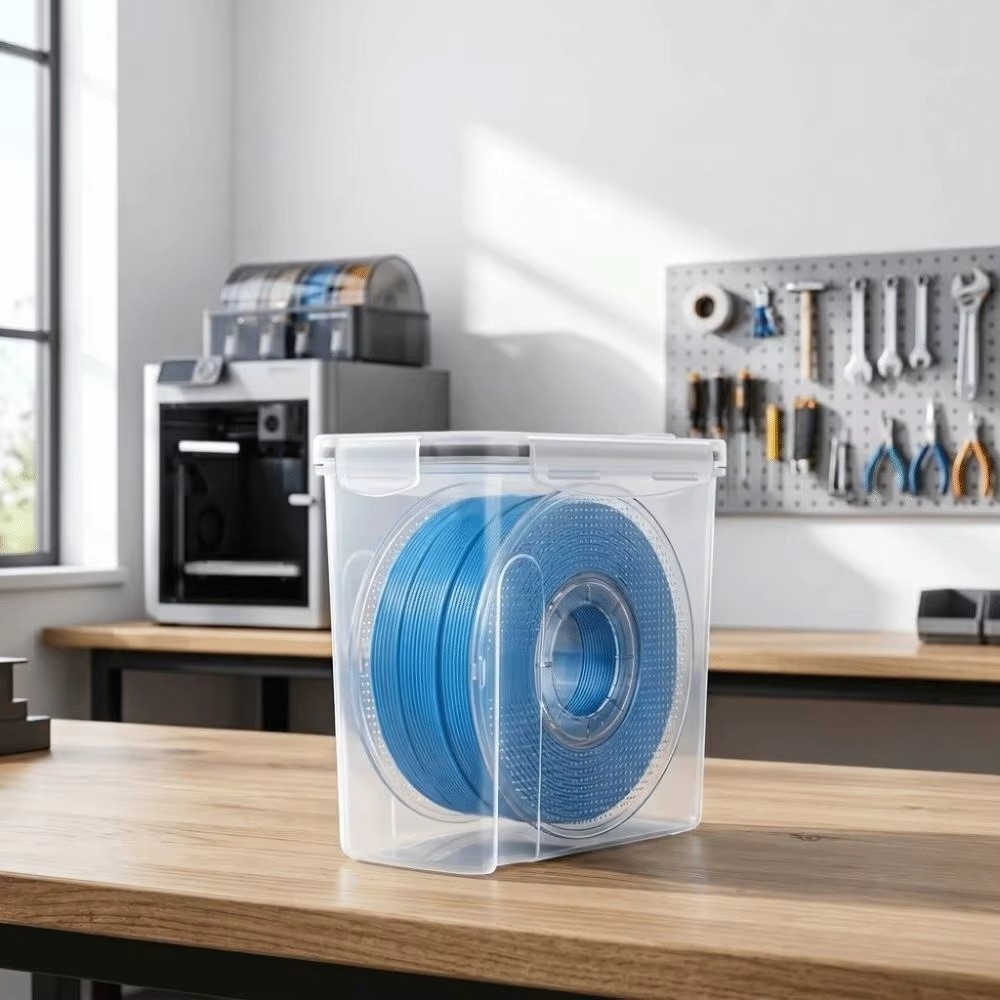 Transparent Filament Container - 3D Printing For Medical ulasan dan harga