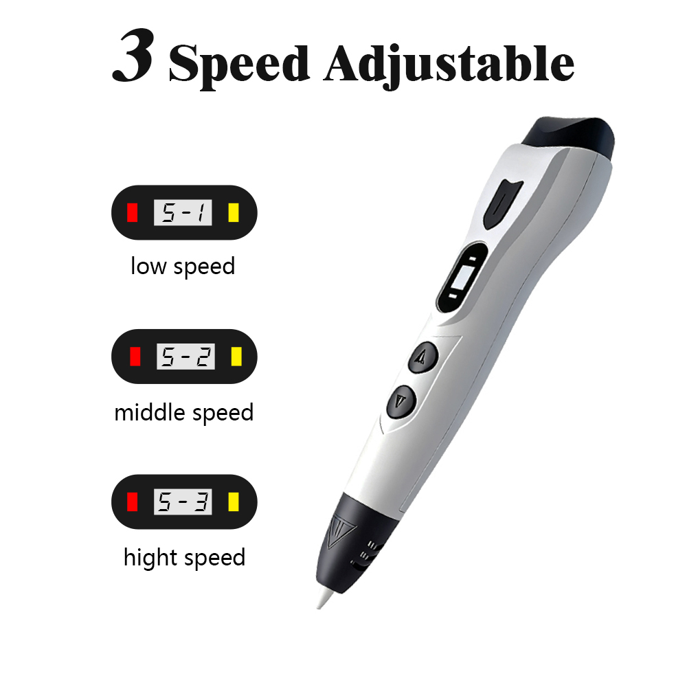 Upgraded 3D Printing Pen With  - 3D Printing Filament ulasan dan harga