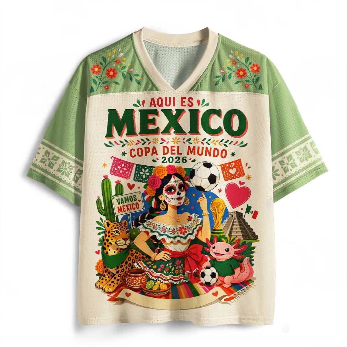 Retro Mexican Folk Style Footb - 3D Printing Services ulasan dan harga