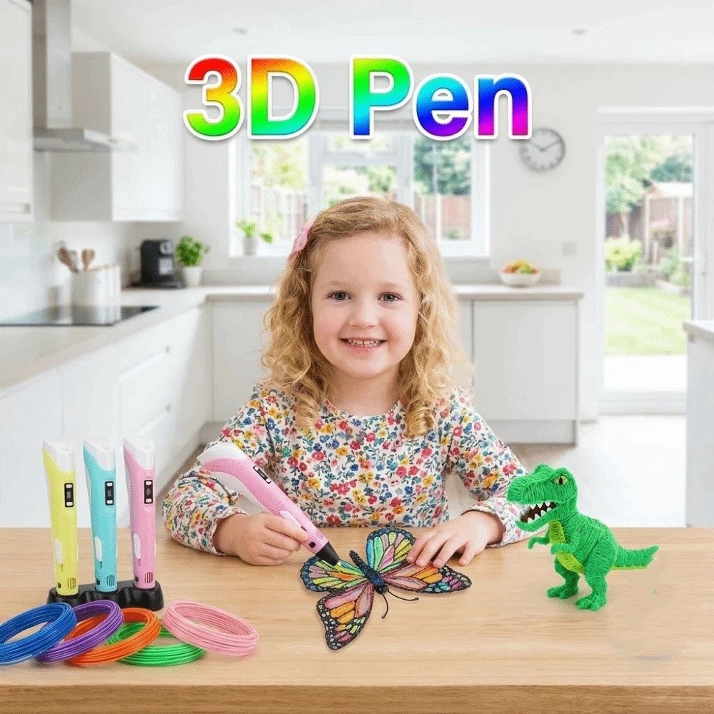 USB 3D Printing Pen Adjustable - 3D Printing Filament ulasan dan harga
