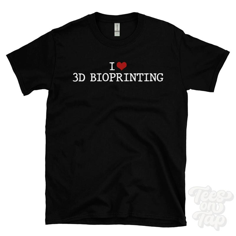 I LOVE 3D BIOPRINTING T-SHIRT  - 3D Printing For Medical ulasan dan harga