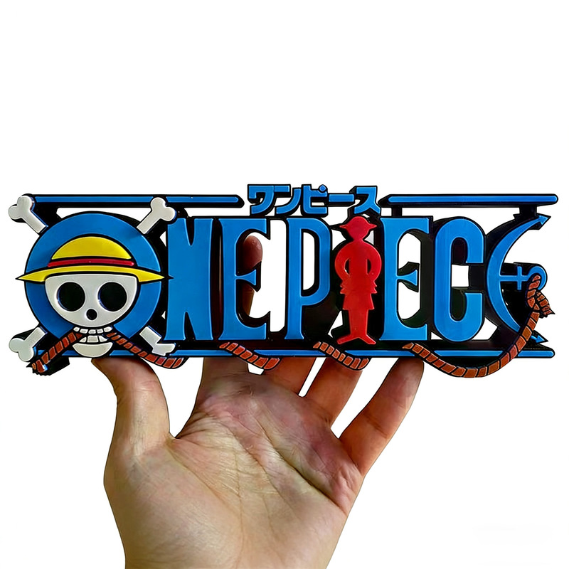 New One Piece Dragon Ball Stra - 3D Printing Logo ulasan dan harga