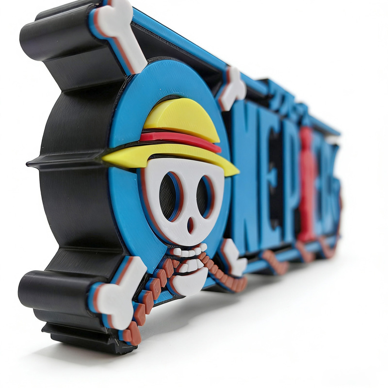 New One Piece Dragon Ball Stra - 3D Printing Logo ulasan dan harga