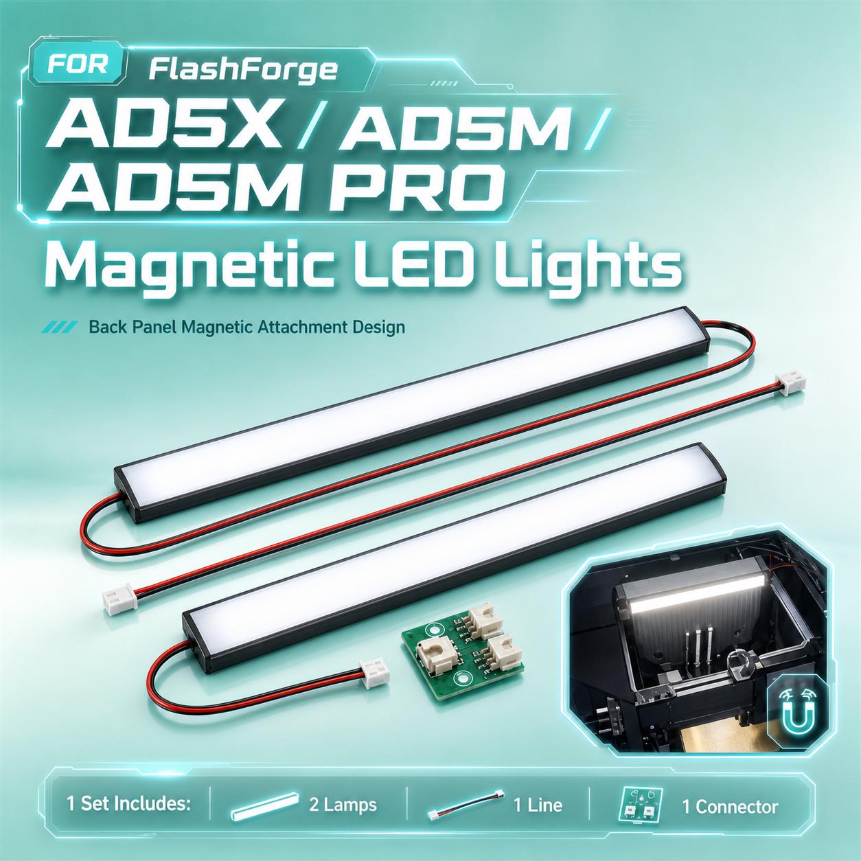 For FLASHFORGE Adventurer 5M A - 3D Printer Cable Chain ulasan dan harga