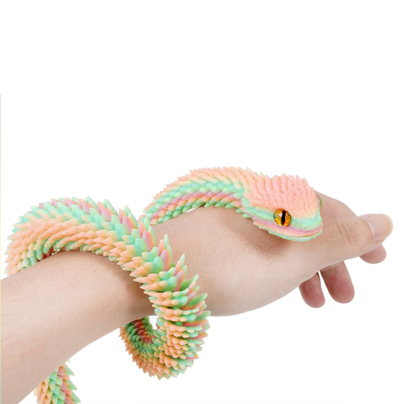 3D Printed Snake Movable Joint - 3D Printing Objects ulasan dan harga