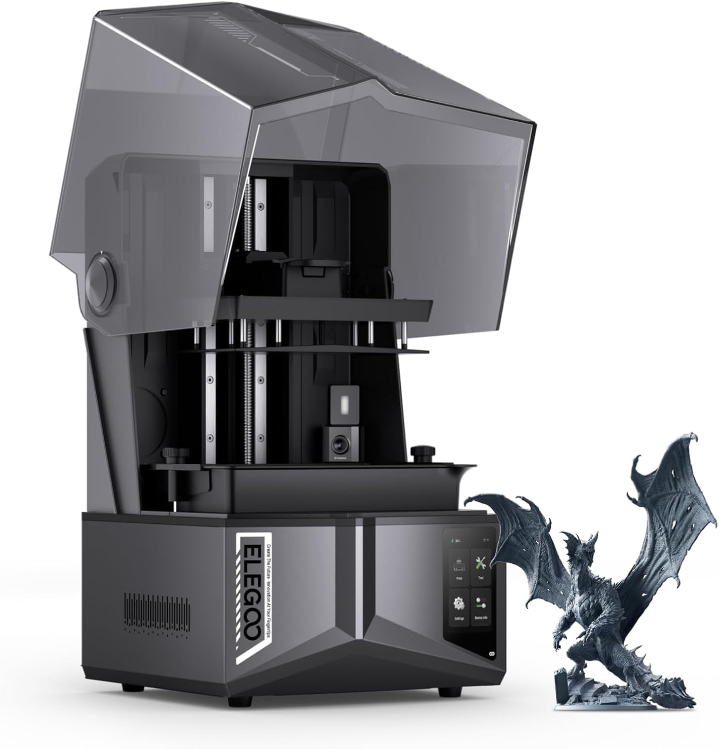 ELEGOO Saturn 4 Ultra 16K Resi - 3D Printing Objects ulasan dan harga