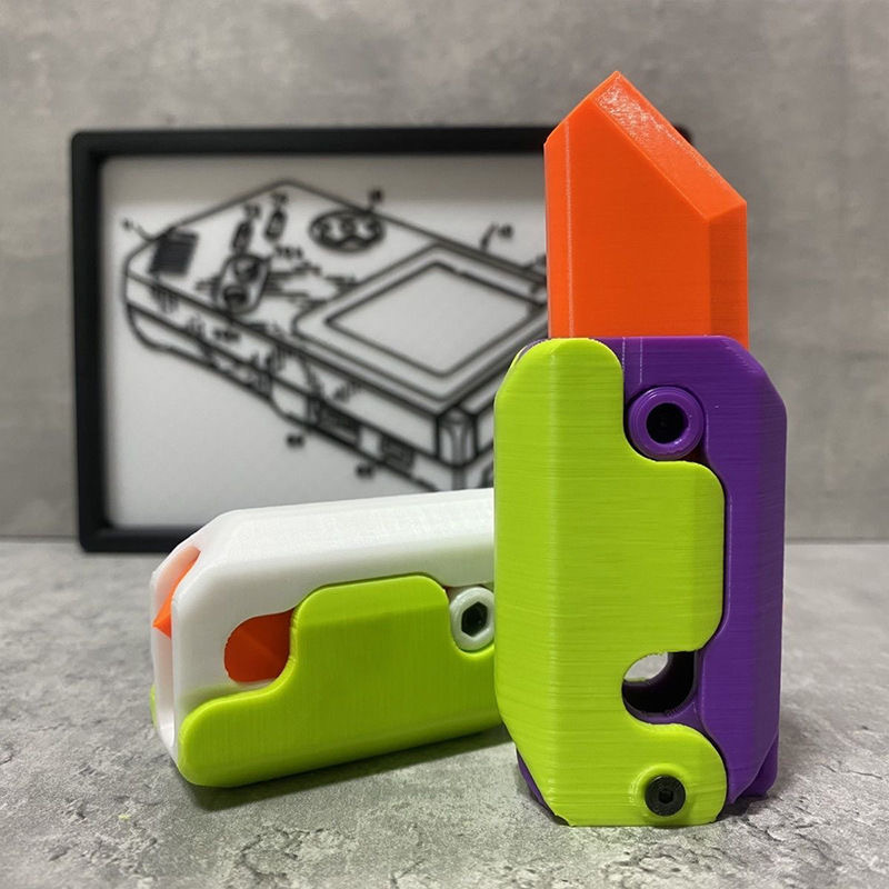 New Knife Fidget Toy 3D Printi - 3D Printing File ulasan dan harga