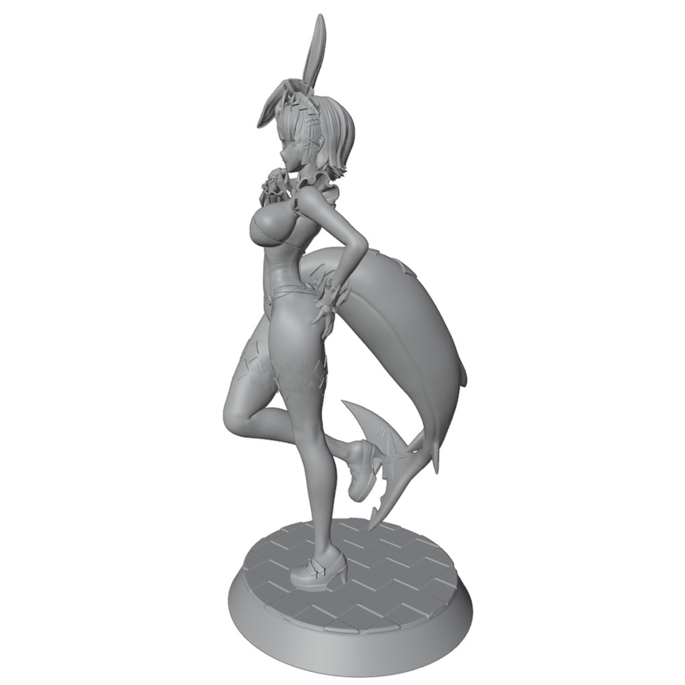 1/24 75mm Female Warrior Resin - 3D Printing App ulasan dan harga