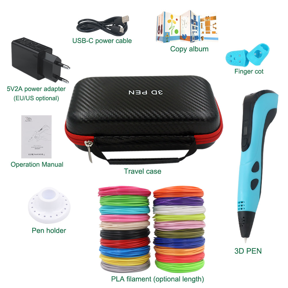 2026 New 3D Printing Pen DIY T - 3D Printing Filament ulasan dan harga