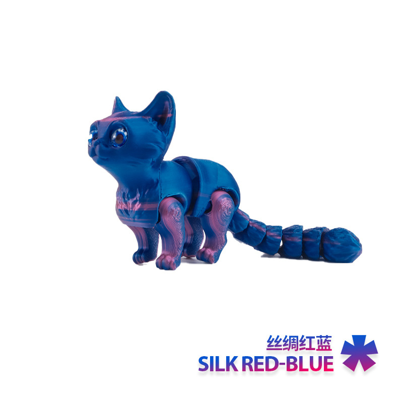 NEW 3D Printed Cat with Multip - 3D Printing App ulasan dan harga