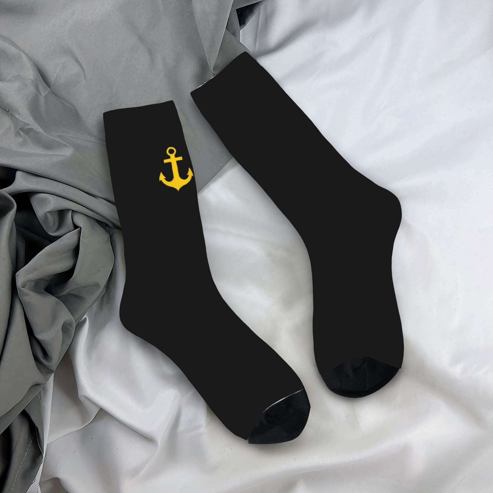 Custom Gold Anchor Logo Men Wo - 3D Printing Logo ulasan dan harga