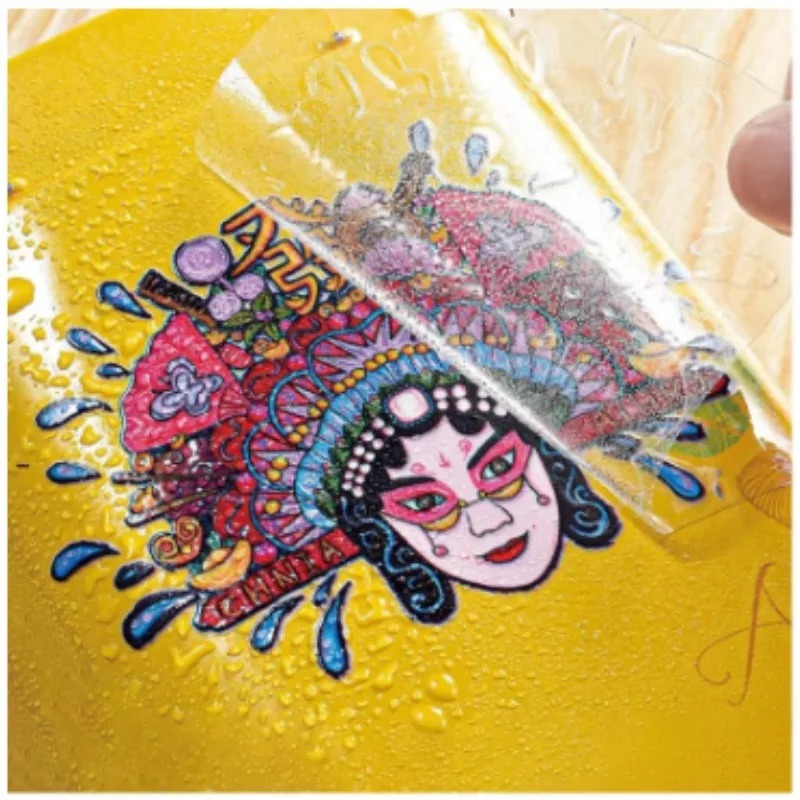 Custom DTF Transfer Stickers 3 - 3D Printing Logo ulasan dan harga