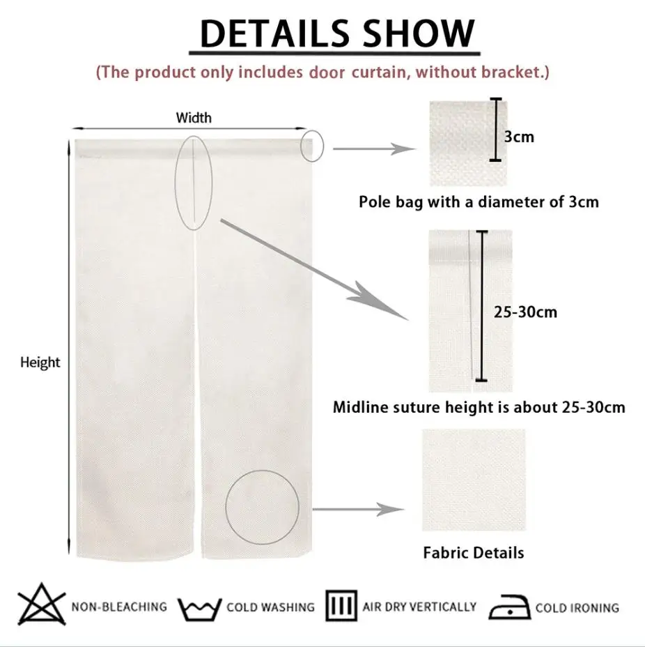 Japanese Style Door Curtain 3D - 3D Printing Cafe ulasan dan harga