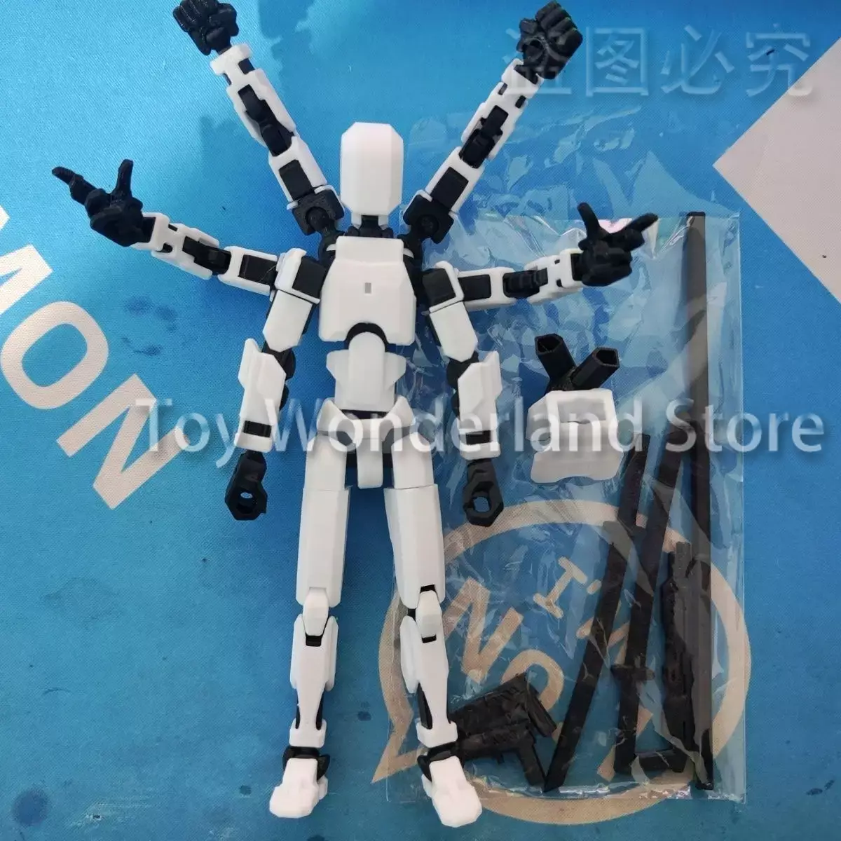 17CM Six Arms 3D Printed Manne - 3D Printing Robot Arm ulasan dan harga
