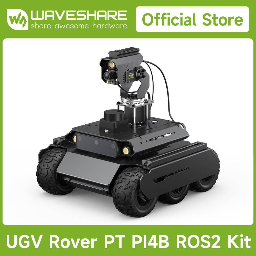 Waveshare Rover ROS 2 Open-sou - Raspberry Pi 3D Print ulasan dan harga