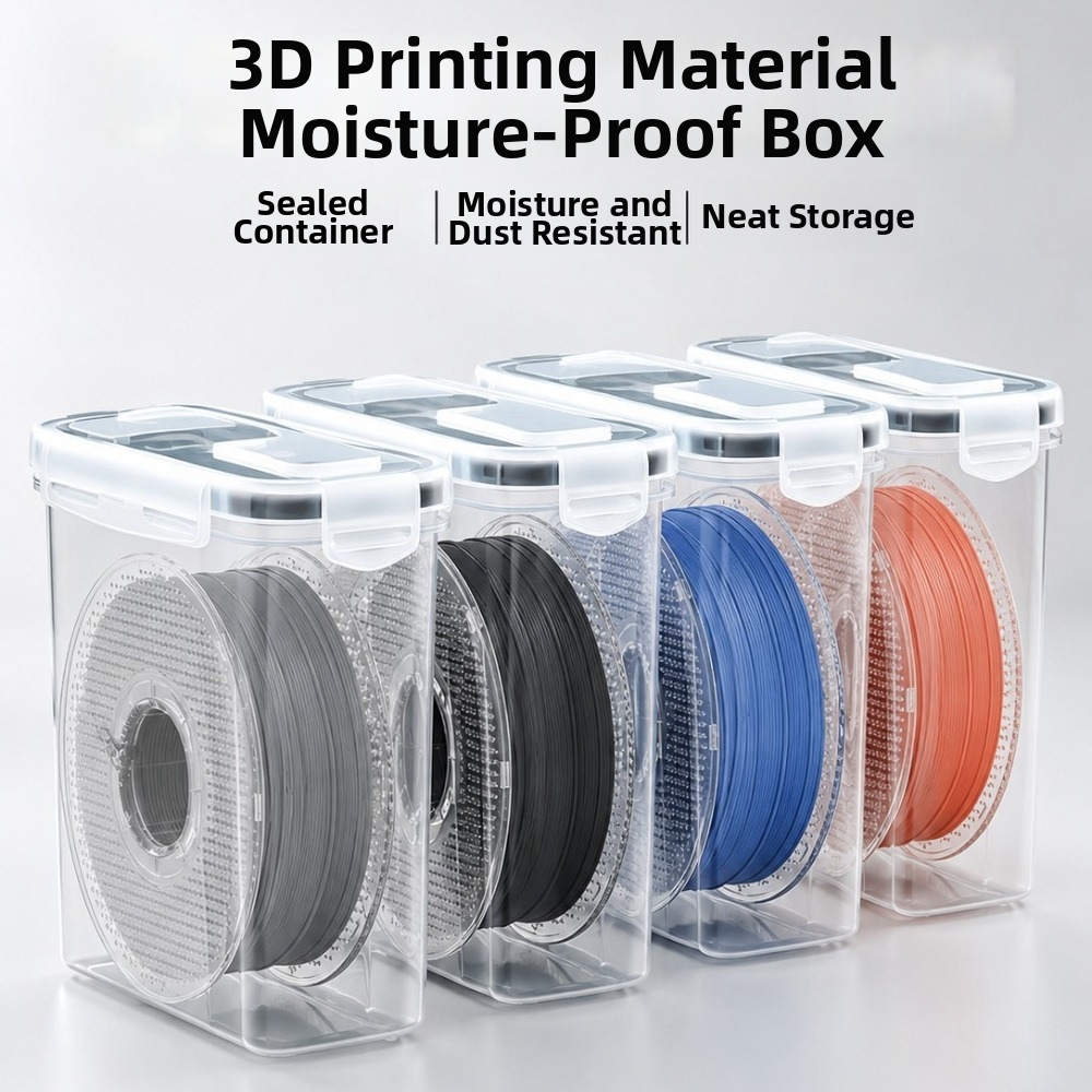 Transparent Filament Container - 3D Printing For Medical ulasan dan harga