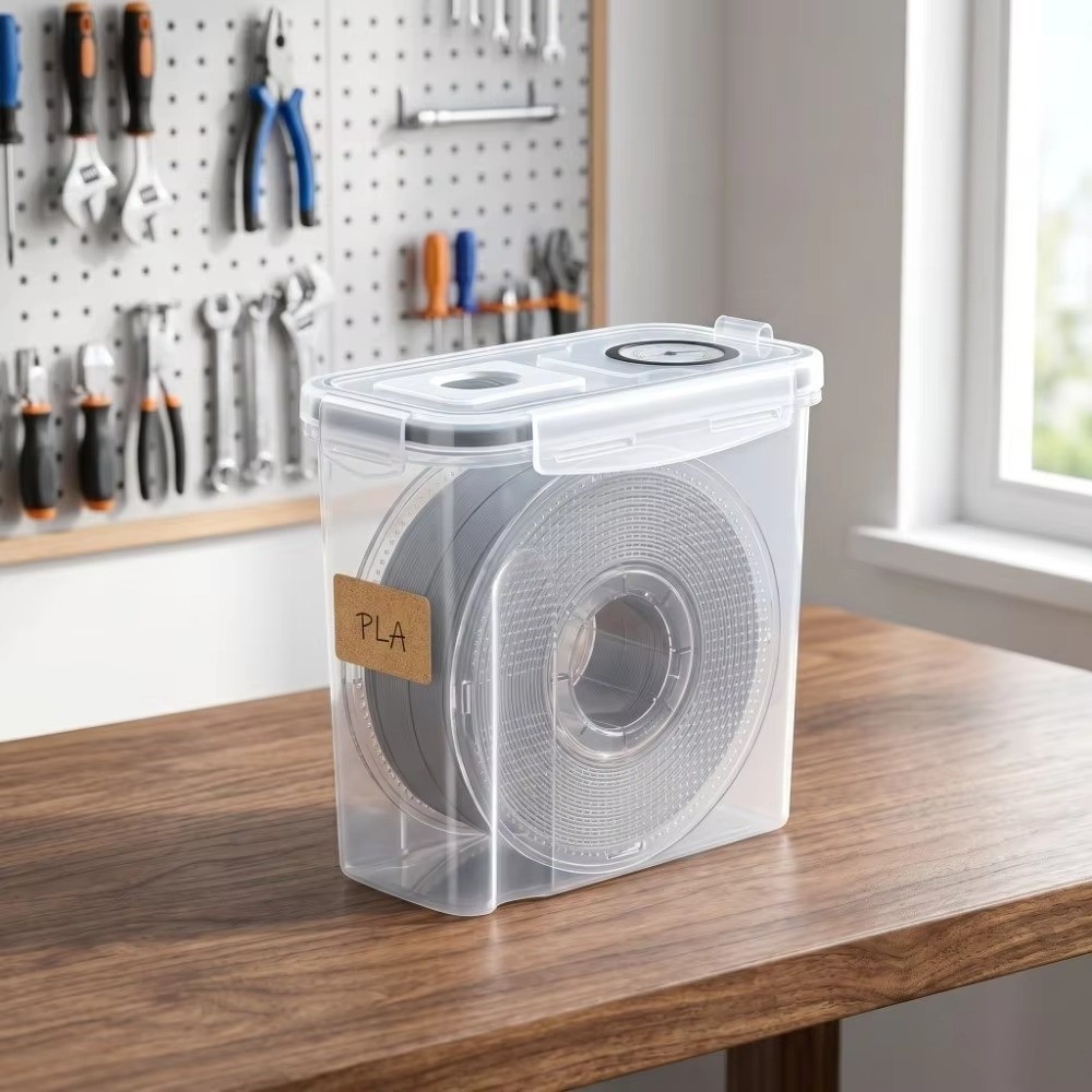 Transparent Filament Container - 3D Printing For Medical ulasan dan harga