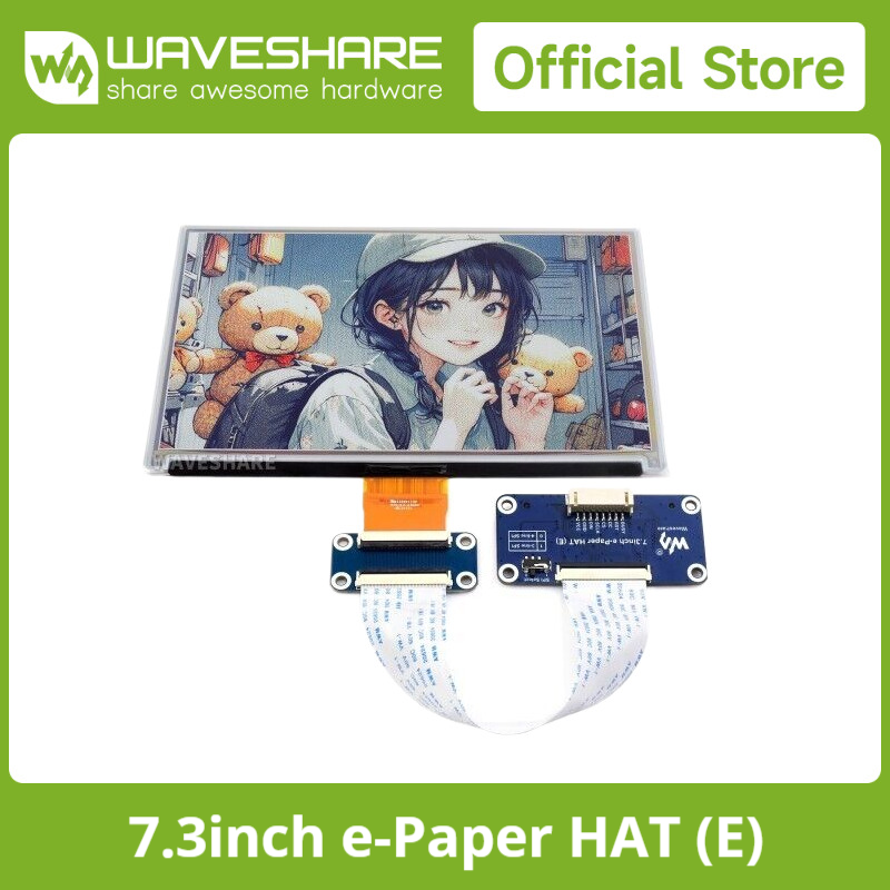 Waveshare 7.3inch 6-Color E-Pa - Raspberry Pi 3D Print ulasan dan harga