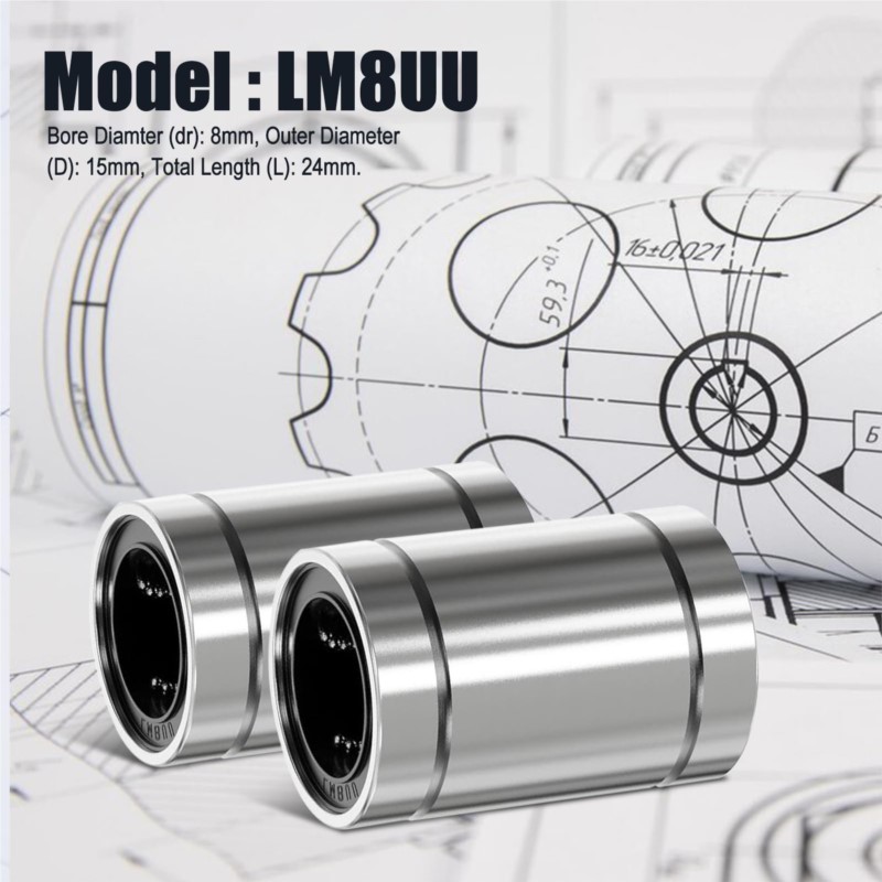 4/10PCS LM8UU LM10UU LM16UU LM - 3D Printing Guide ulasan dan harga